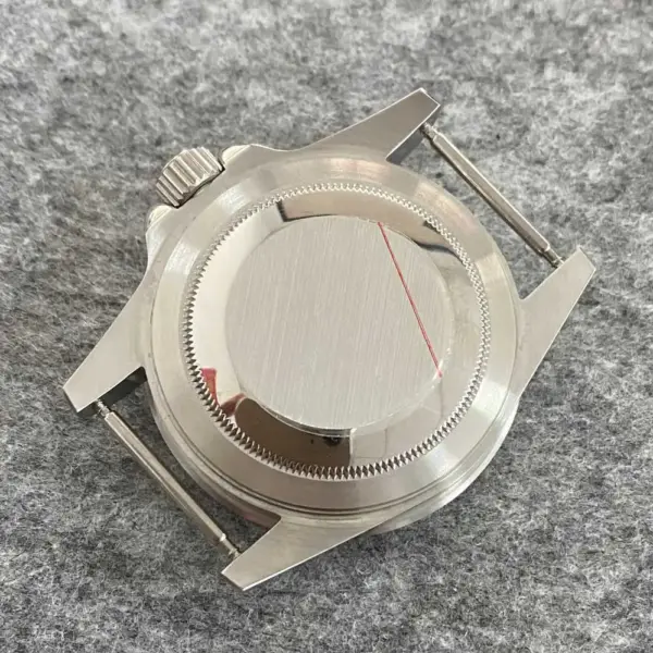 39.5mm Stainless Steel Retro Watch Case - Image 6