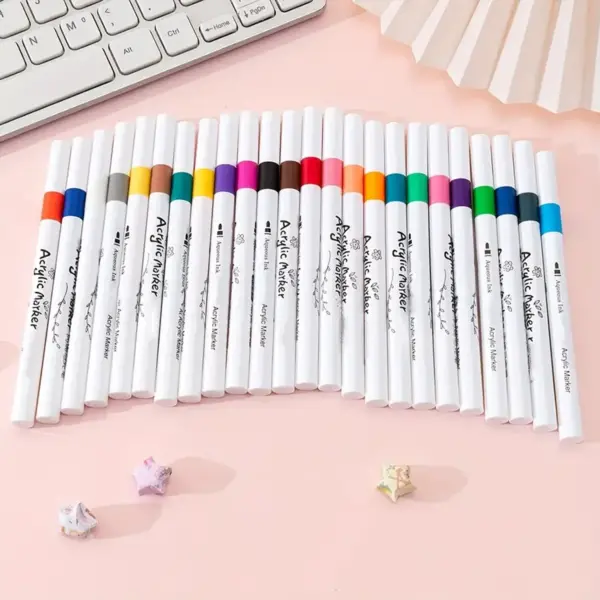 60 Color Acrylic Marker Painting Set