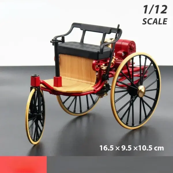 1:12 Scale Vintage Classic Car Model - Image 9