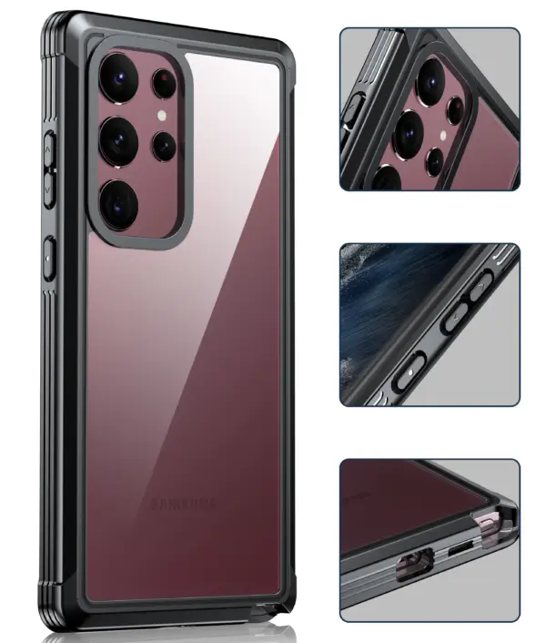 Transparent Sports Phone Case for Samsung S10-S23 - Image 2