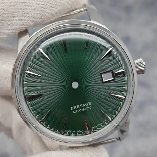40mm Stainless Steel Watch Case for NH35A/36A - Image 12