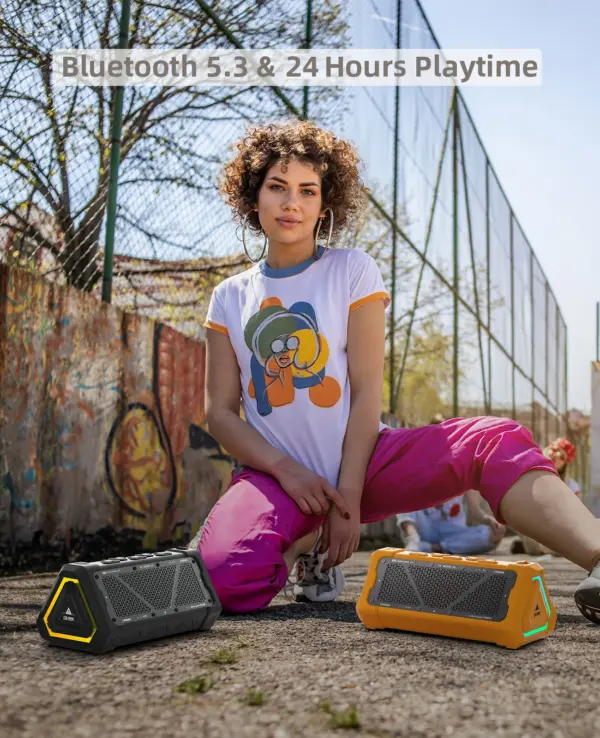 MLOVE P3 Outdoor Bluetooth Speaker 40W IPX7 - Image 2