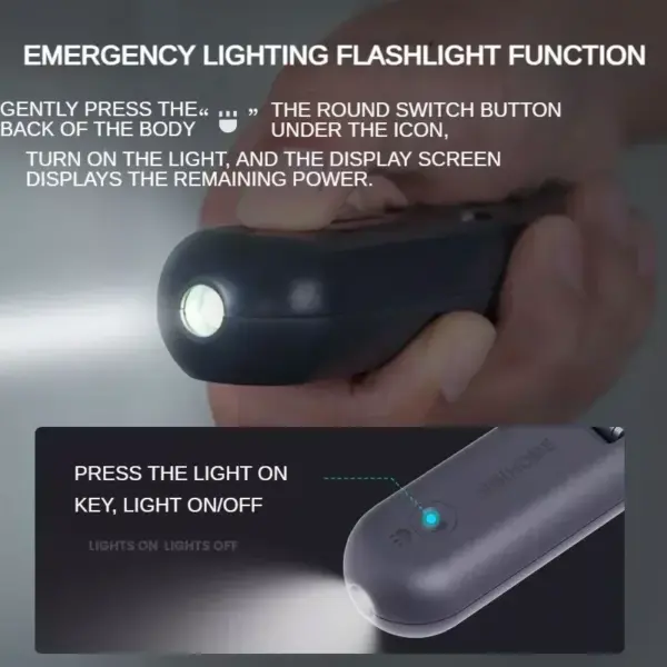 Rechargeable LCD Portable Luggage Scale 30kg - Image 2