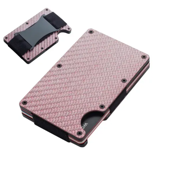 Forged Carbon Fiber RFID Card Holder Wallet - Image 7
