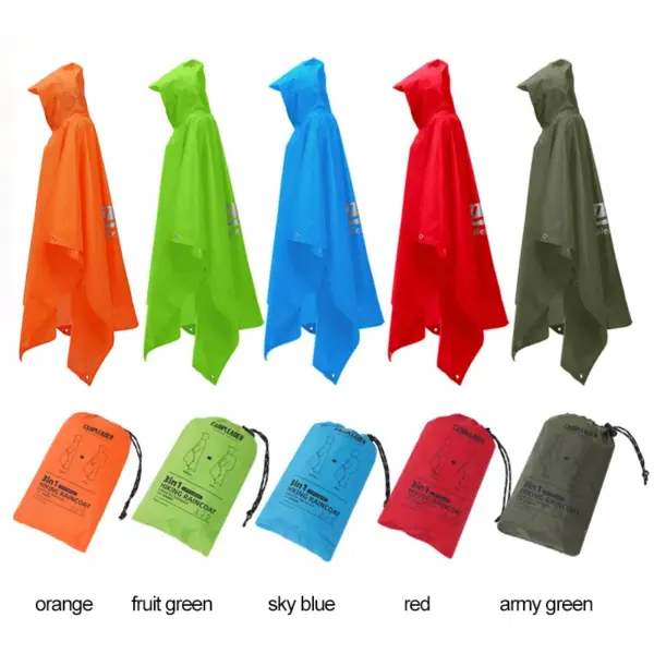 3-in-1 Waterproof Outdoor Rain Jacket - Image 3