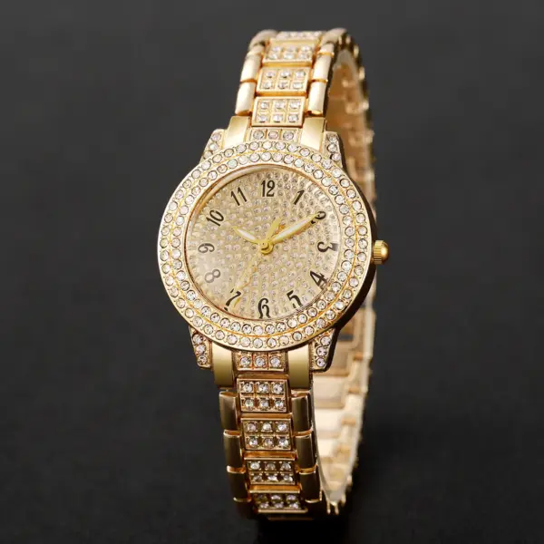 Luxury Women's Quartz Watch Jewelry Set V248 - Image 5