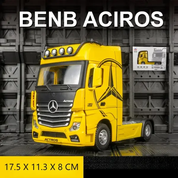 1:36 Mercedes-Benz ACIROS Diecast Model Truck - Image 7