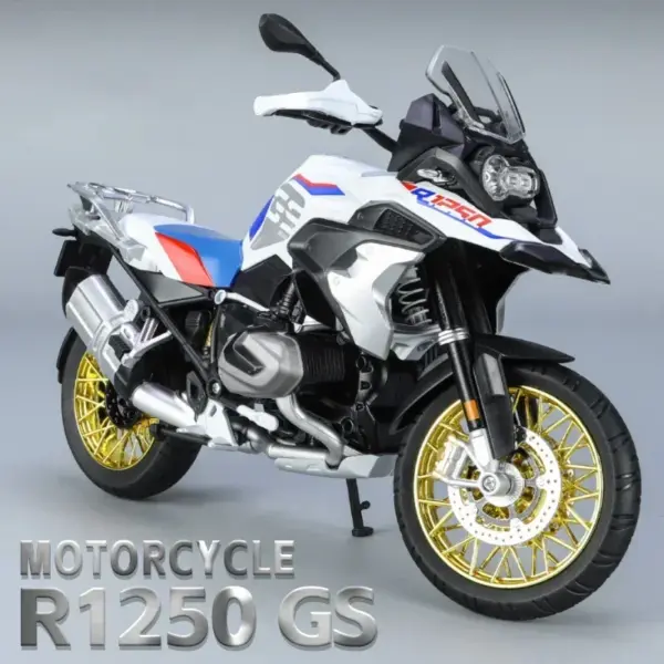 BMW R1250 GS ADV Diecast Motorcycle Model - Image 4