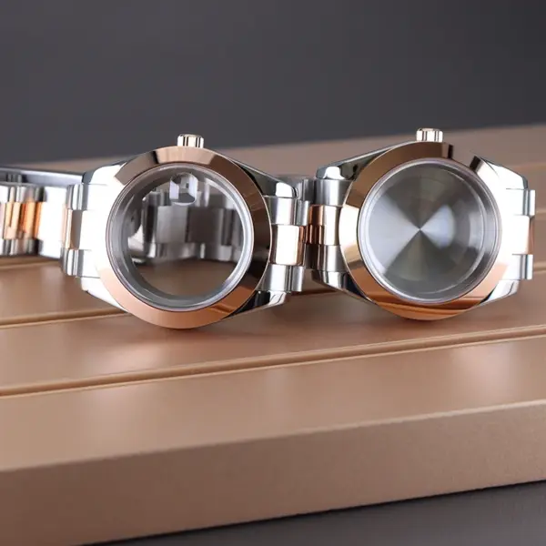 Rose Gold & Silver Watch Cases for NH Movements - Image 6