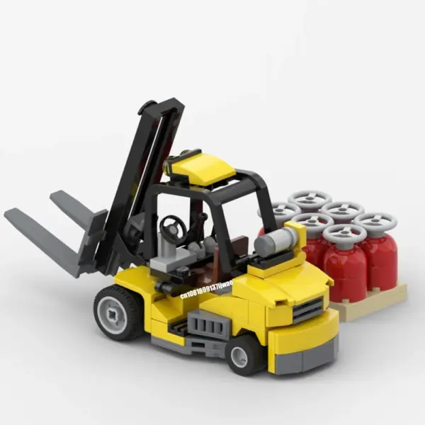 109PCS Industrial Lift Truck Forklift Building Set - Image 4