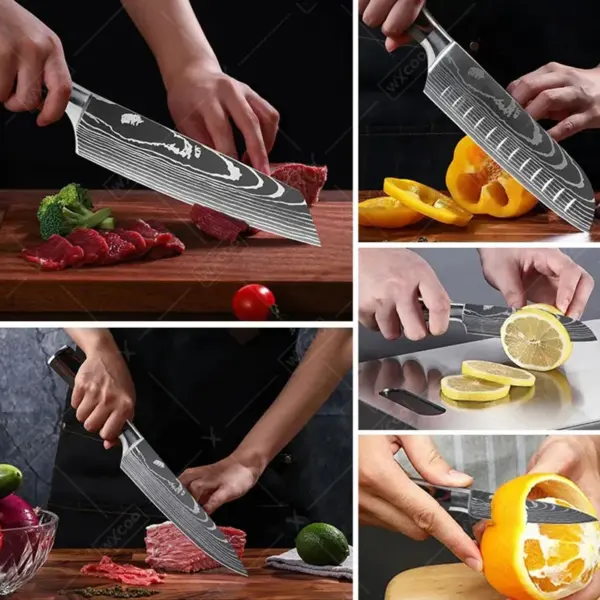 Japanese Chef Knife - 13 Inch Stainless Steel - Image 5