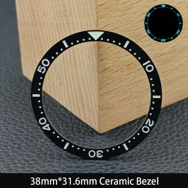 Luminous Ceramic Bezel Insert 38mm Watch Part - Image 18