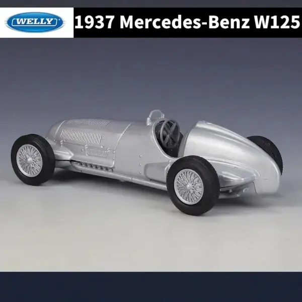 1937 Mercedes-Benz W125 Diecast Car Model - Image 2