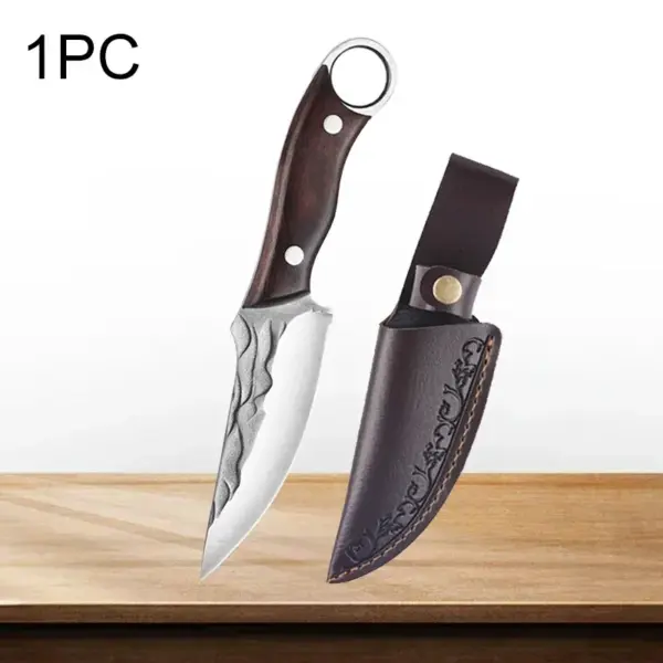 High Carbon Steel Boning Kitchen Knife - Image 7