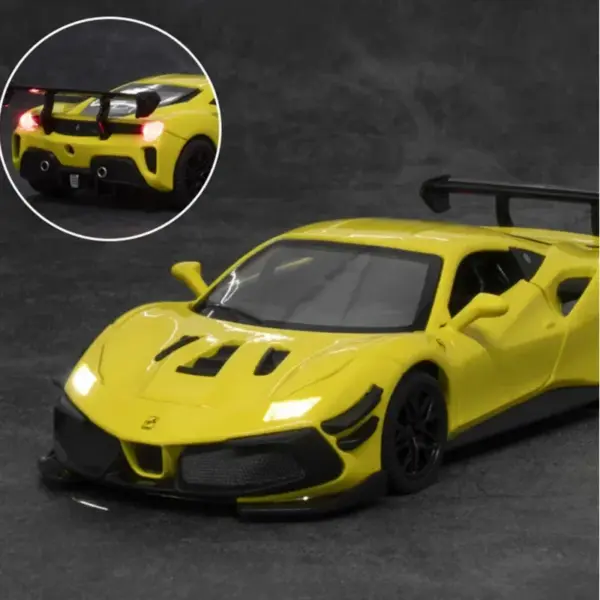 1:32 Ferrari 488 Diecast Alloy Car Model - Image 3