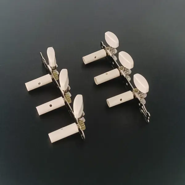 Golden Chrome Classical Guitar Tuning Pegs Set - Image 5