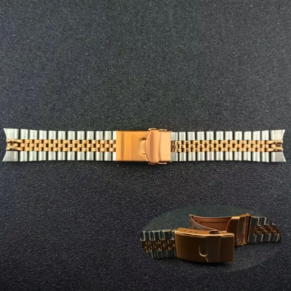 22mm Stainless Steel Watch Strap for NH35 - Image 14