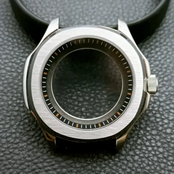 39.5mm Stainless Steel Watch Case with Sapphire Glass - Image 18