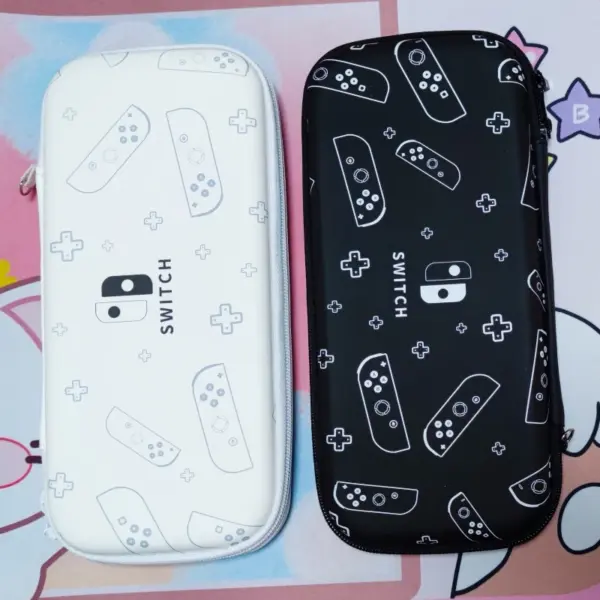 Black and White Storage Bag for Switch OLED - Image 6