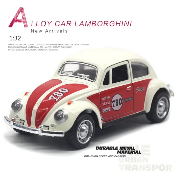 1:32 Scale Volkswagen Beetle Diecast Model - Image 7