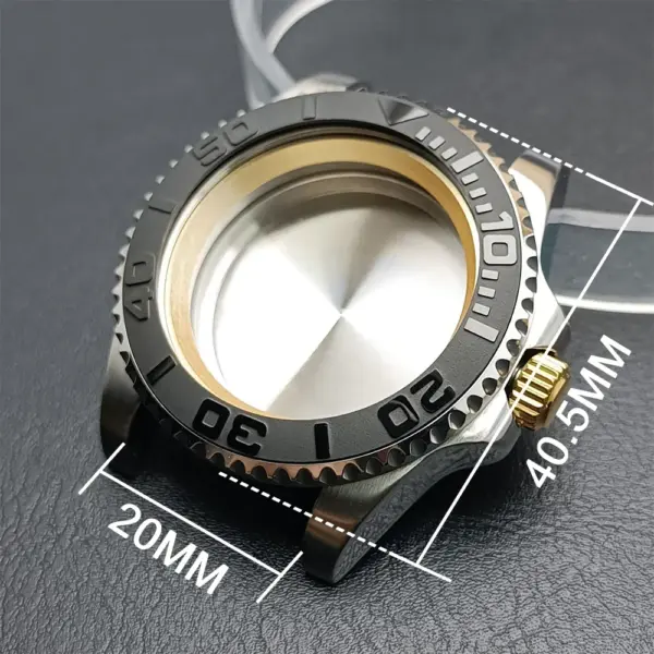 40.5mm Stainless Steel Watch Case for NH Movements - Image 4