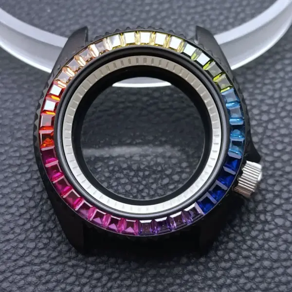 41mm Stainless Steel Watch Case for NH35/NH36 - Image 33