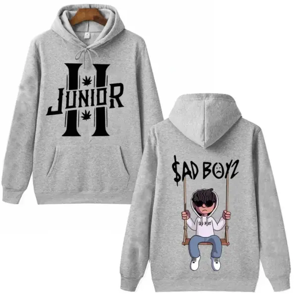 Hip Hop Pullover Hoodie for Men - Image 7