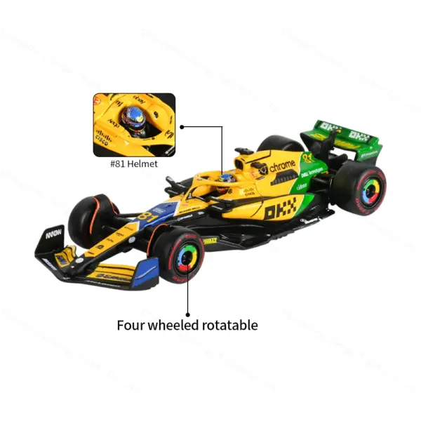 Bburago 1:43 McLaren MCL38 Diecast Model Car - Image 4