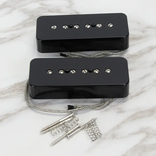 Alnico 5 P90 Soapbar Guitar Pickups Set - Image 5