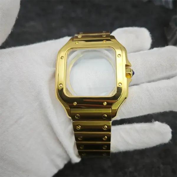 38mm Stainless Steel Watch Case for NH35 4R36 - Image 36