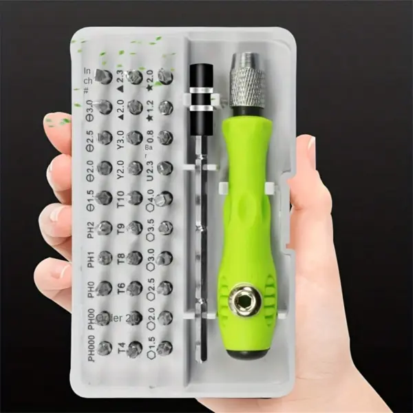 32-in-1 Precision Screwdriver Set with Bits - Image 3