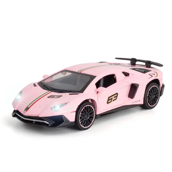 1:32 Lambor Aventador SVJ Sports Car Model - Image 8