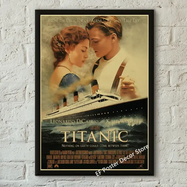 Vintage Movie Poster Canvas Print A4 A3 Sizes - Image 30