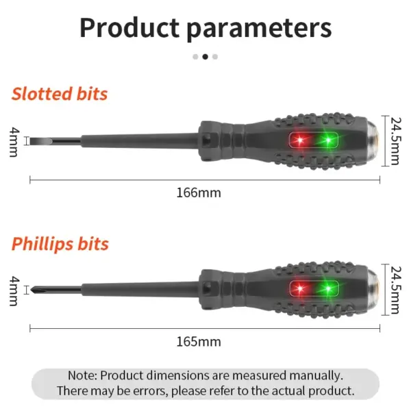 Electrician Voltage Test Screwdriver Set - Image 5