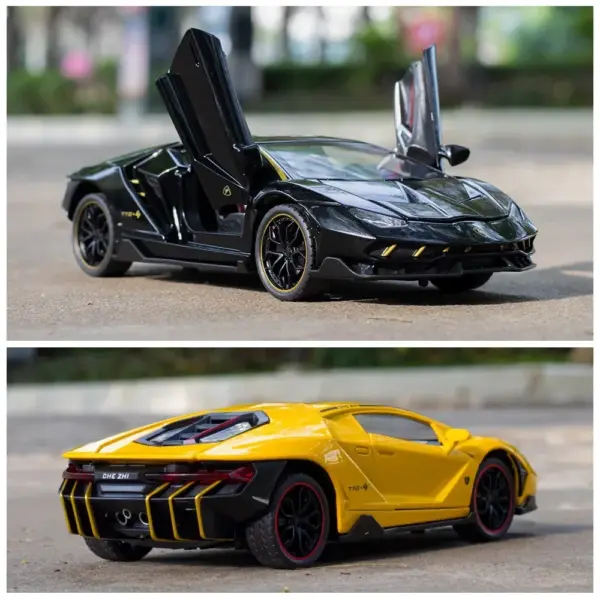 1:24 Scale Lamborghini LP770 Diecast Model Car - Image 5