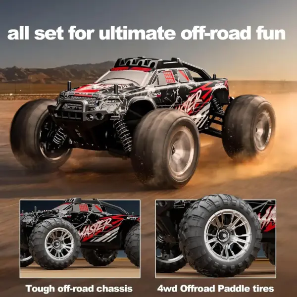 1:16 High-Speed Off-Road RC Car with LEDs - Image 3