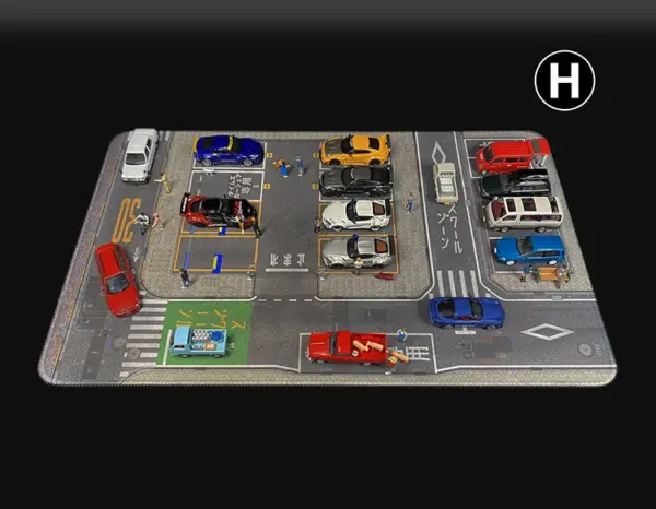 1:64 Scale City Scene Parking Mat 80x55cm - Image 18