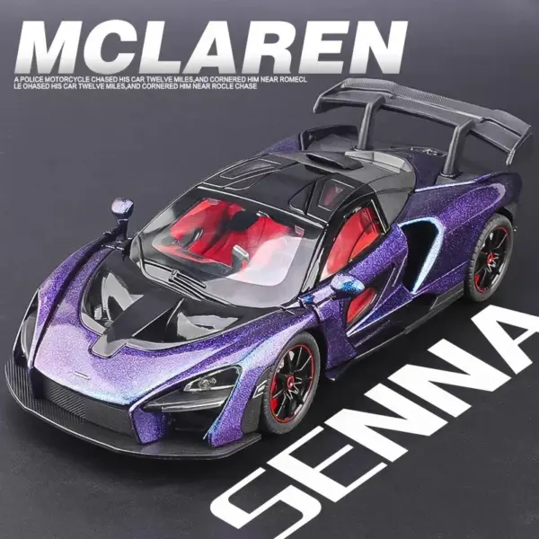 1:24 McLaren Senna Diecast Car Model