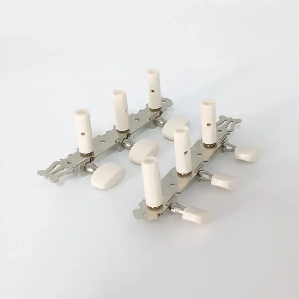 Golden Chrome Classical Guitar Tuning Pegs Set - Image 3