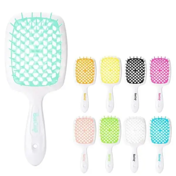 Honeycomb Curved Hair Brush for Styling - Image 3