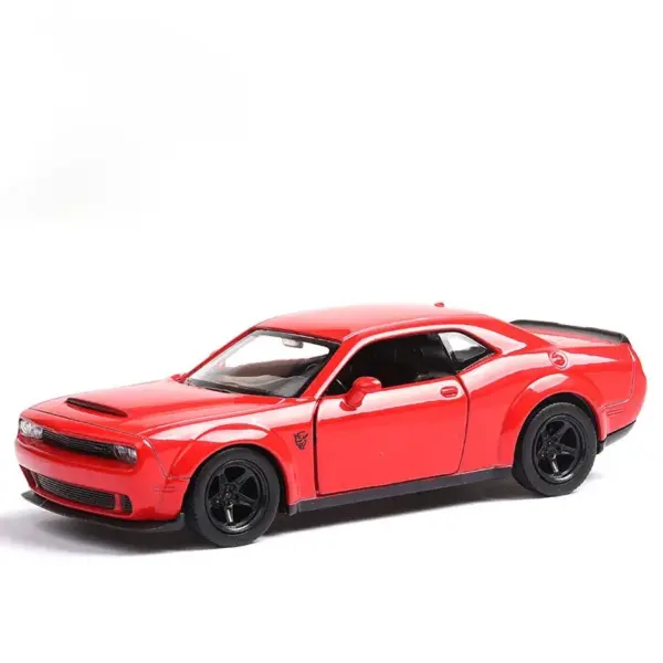1:36 Dodge Challenger SRT Demon Alloy Car Model - Image 8