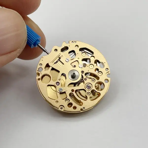 Genuine Gold NH71 NH71A Mechanical Watch Movement - Image 5