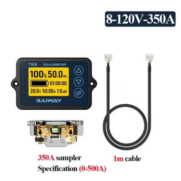 TK15 Precision Battery Capacity Tester 8-120V - Image 9