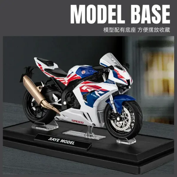 1:12 Honda CBR1000 Diecast Motorcycle Model - Image 2