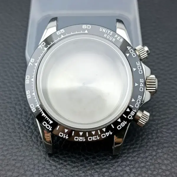 39.3mm Stainless Steel Watch Case for VK63 - Image 13