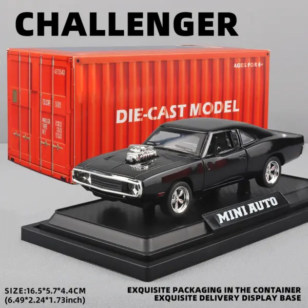 1970 Charger Diecast Model Car 1:32 Scale - Image 9