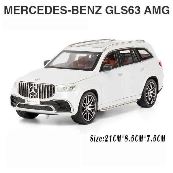 Benz GLS63 AMG 1:24 Alloy Diecast Model - Image 10