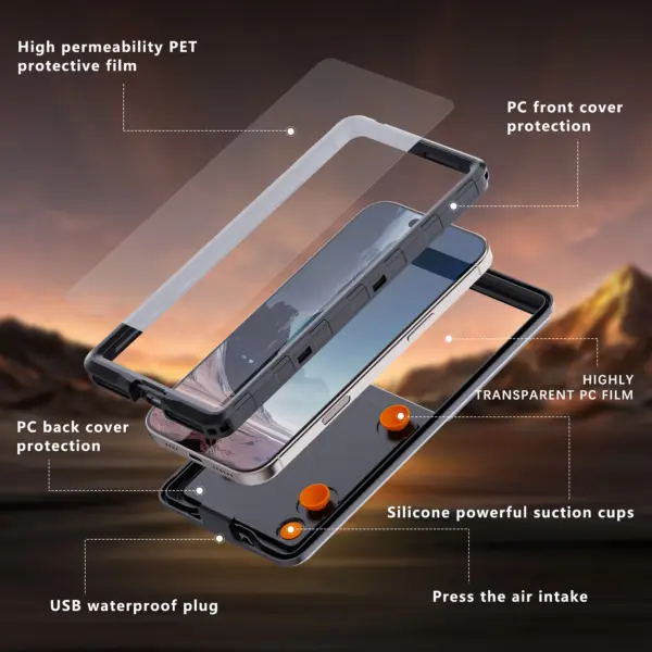 Waterproof Phone Case for 6.9 Inch Devices - Image 6