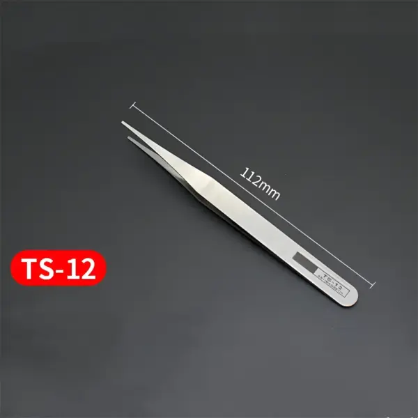 6pcs Stainless Steel Precision Tweezer Set - Image 5