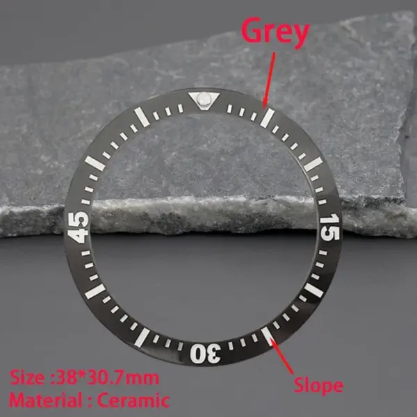 Gray Ceramic Bezel Insert for Omega Watches - Image 28